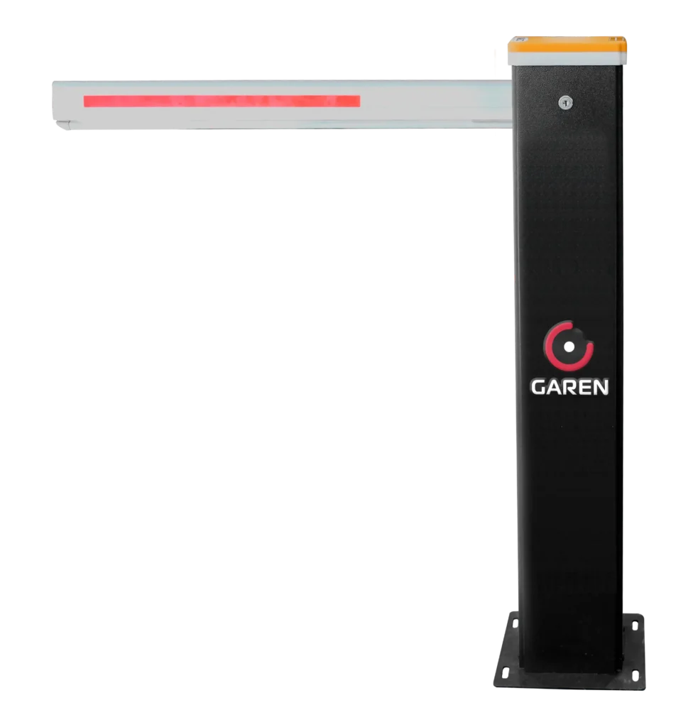 Cancela automática Garen para controle de acesso veicular